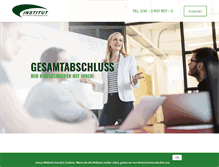 Tablet Screenshot of gesamtabschluss.com